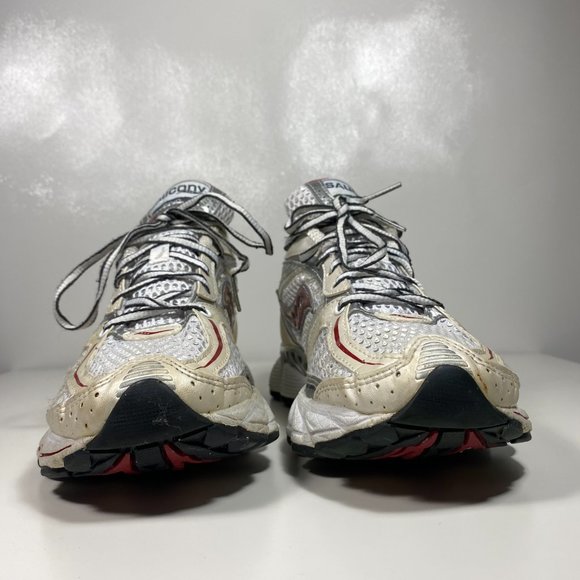 Saucony Women Shoes Athletic Running Grid Hybrid XT 900 15036 4 White/Red Sz 8.5 - Picture 2 of 15